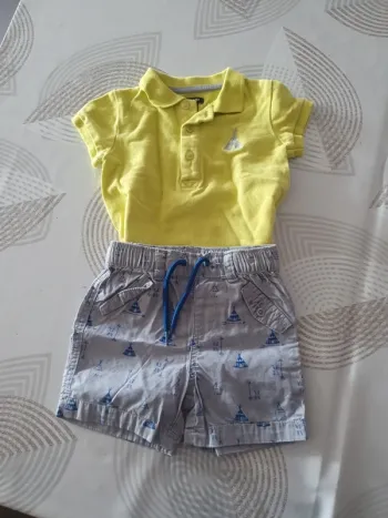 Ensemble polo short