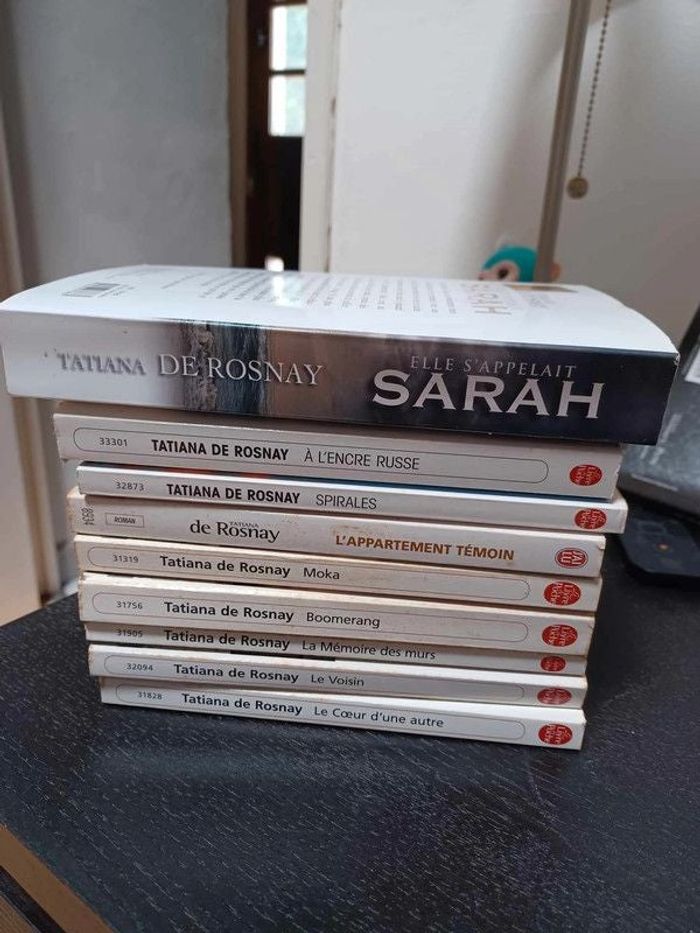 Livres Tatiana de Rosnay à choisir