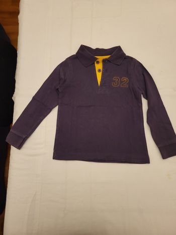 1 polo manche longue garçon 3 ans 