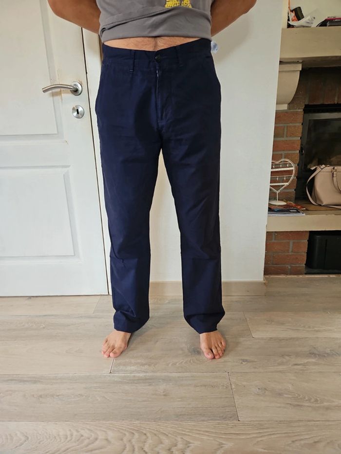 Pantalon homme, léger, bleu foncé, Tim Moore by JBC, taille 34/34 - photo numéro 8