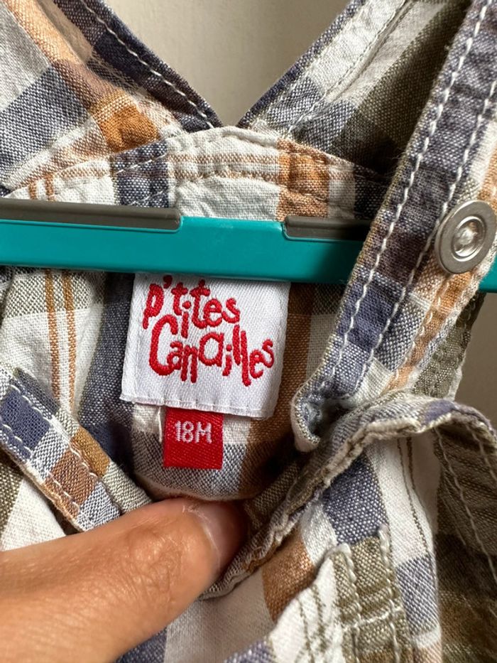 Salopette short bébé garçon 18 mois - photo numéro 5