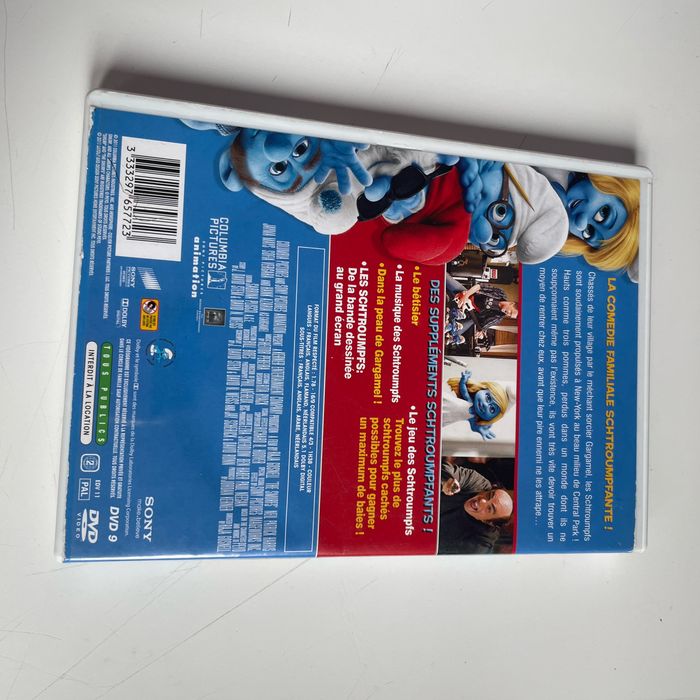 DVD Les Schtroumpfs - photo numéro 3