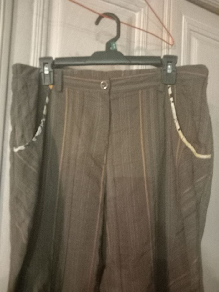 Pantalon jambes large T40 Karole - photo numéro 4