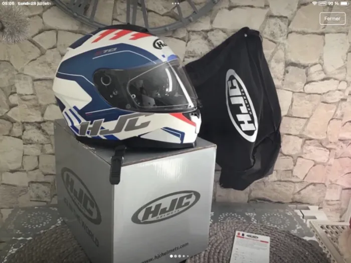 Casque hjc c70 comme neuf