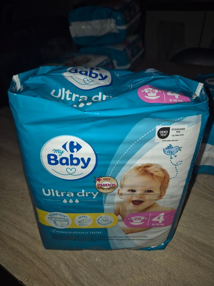 Paquet de couche my baby taille 4 neuf - photo numéro 2