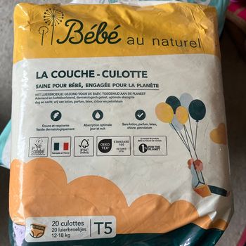 bébé au naturel taille 5