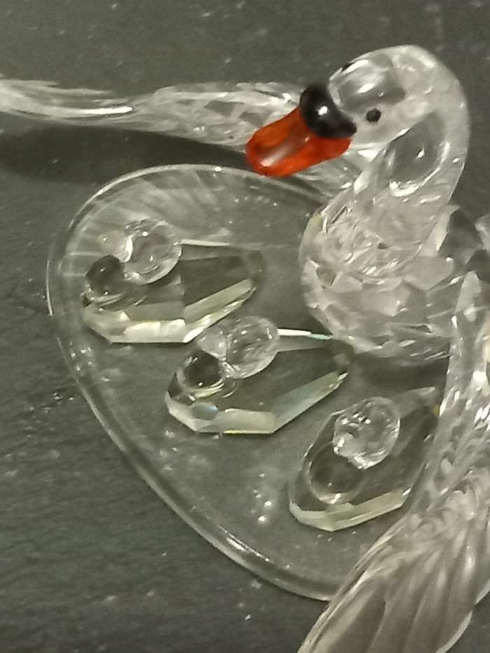 Famille de Cygnes Swarovski - photo numéro 8