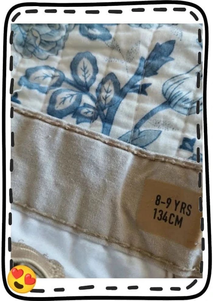 Bermuda / short garçon 8/9 ans beige - photo numéro 2