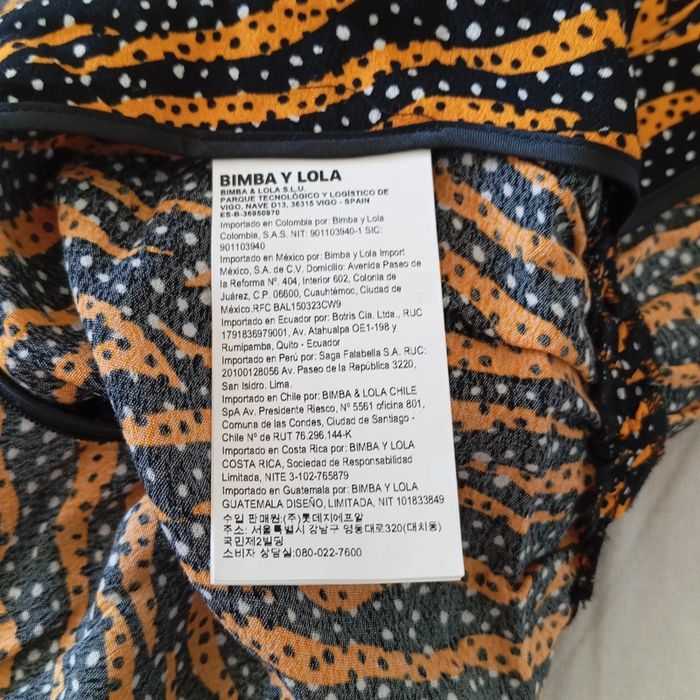 Jupe Courte Bimba Y Lola Taille S 36. Falda Corta Bimba Y Lola Talla S - photo numéro 6