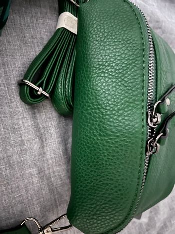 Sac a bandoulière vert foncé