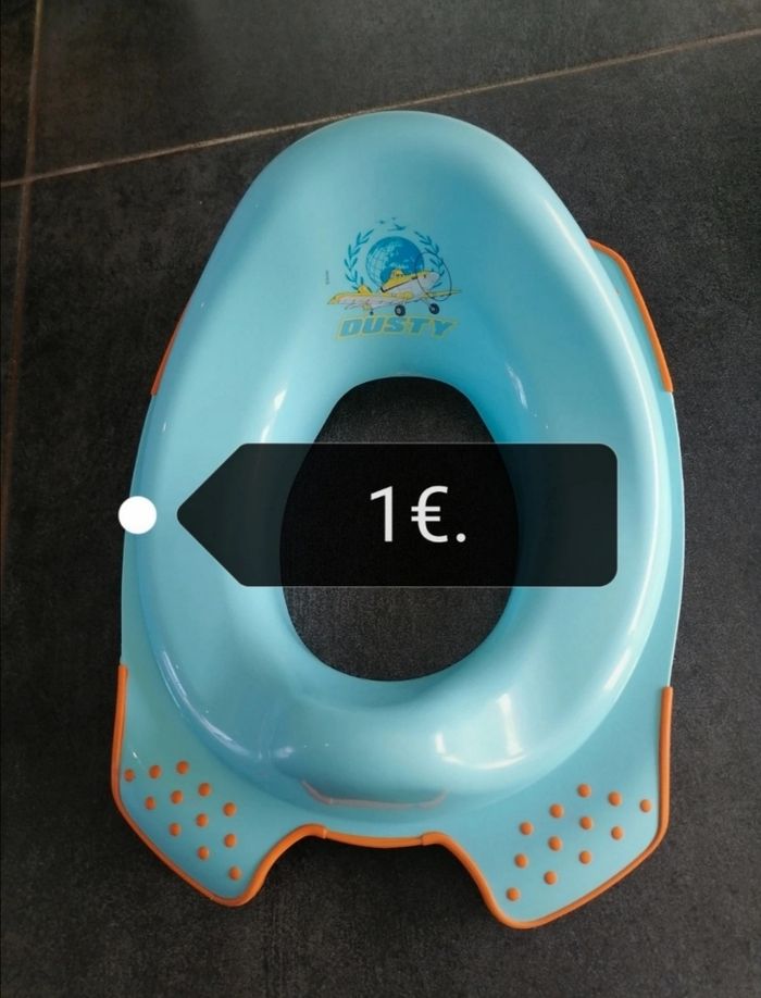 Réducteur de toilette.