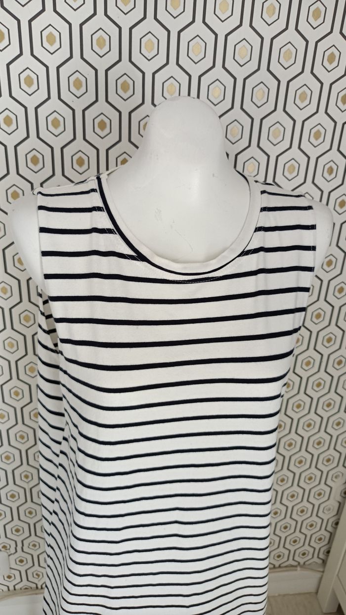 Robe a rayure sans manche Zara 36/38 - photo numéro 6
