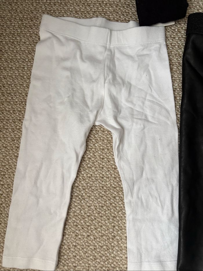 Lot de legging et collant 18 mois pour filles