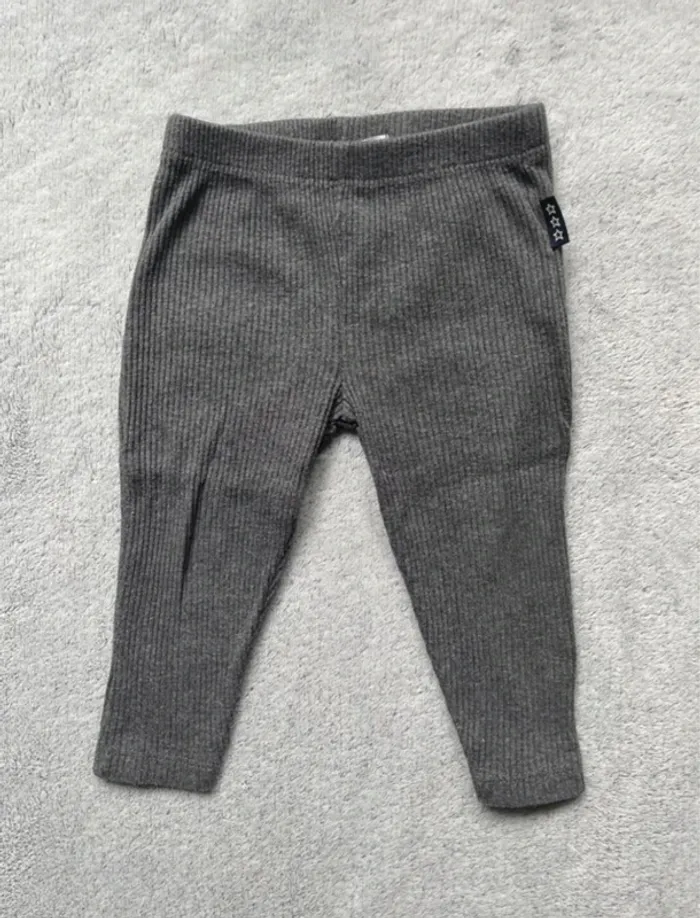 Legging maille côtelé, 12 mois