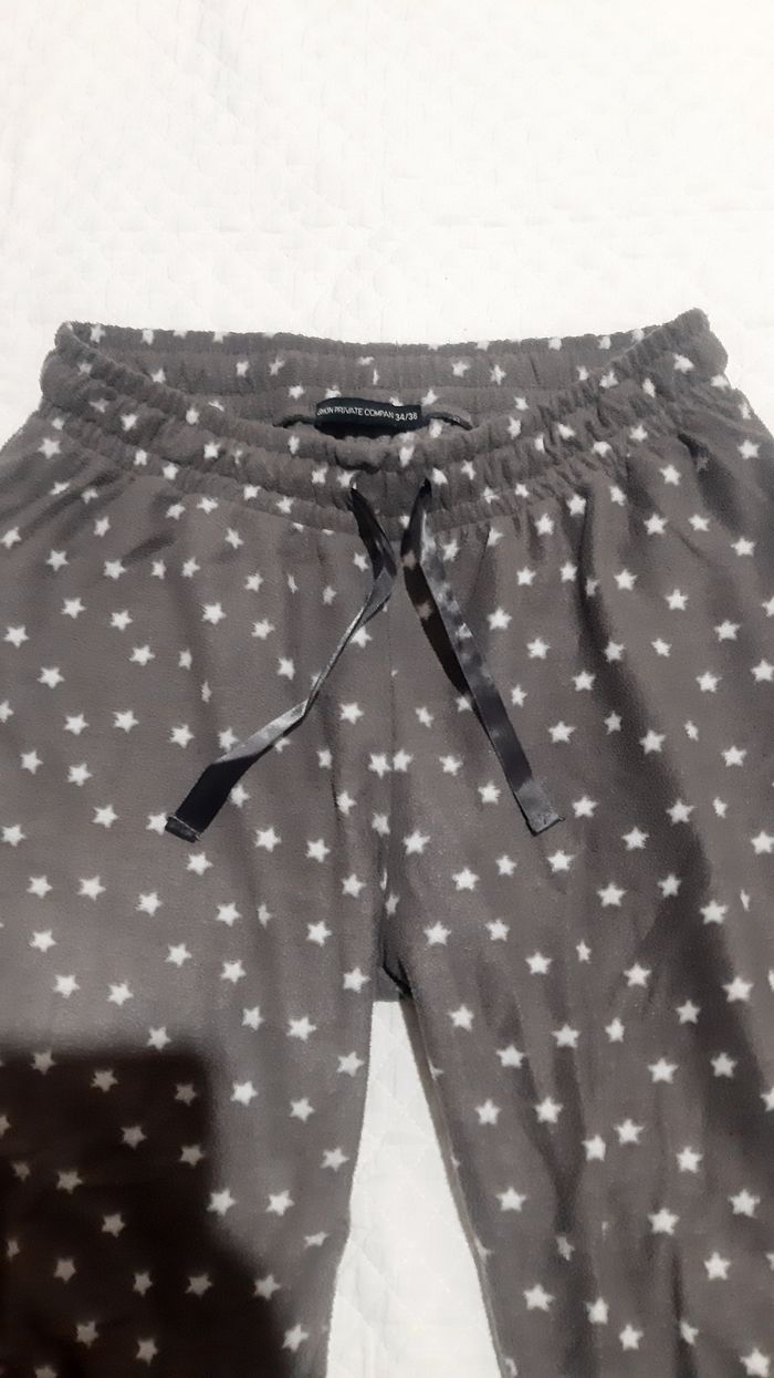 Pyjama pilou pilou gris foncé - photo numéro 5