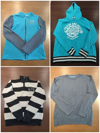 Lot gilets pulls sweats