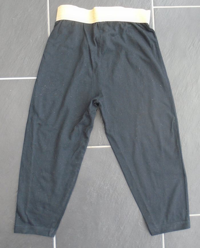 Joli pantalon noir et doré fille 10 ans ((134-140 cm) - photo numéro 3