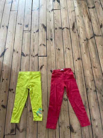 Lot de deux leggings, six ans