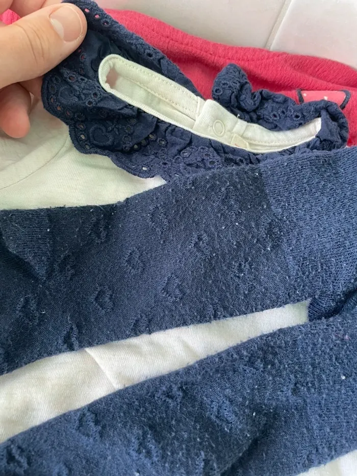 robe 3 mois 3 pièces DPAM - photo numéro 13
