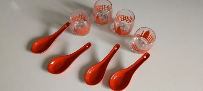 Kit Lot de verrines et cuillères apéro dinatoires