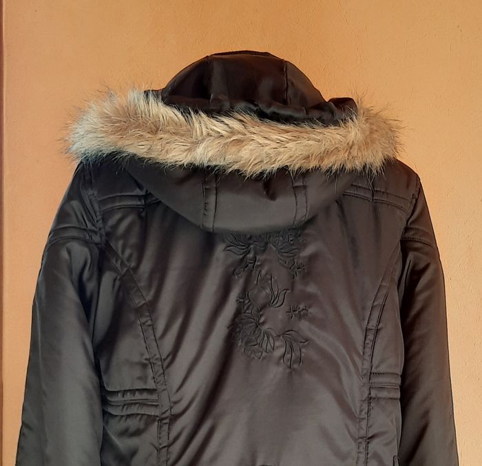 Manteau femme long noir Missy, femme, L/40 - photo numéro 4