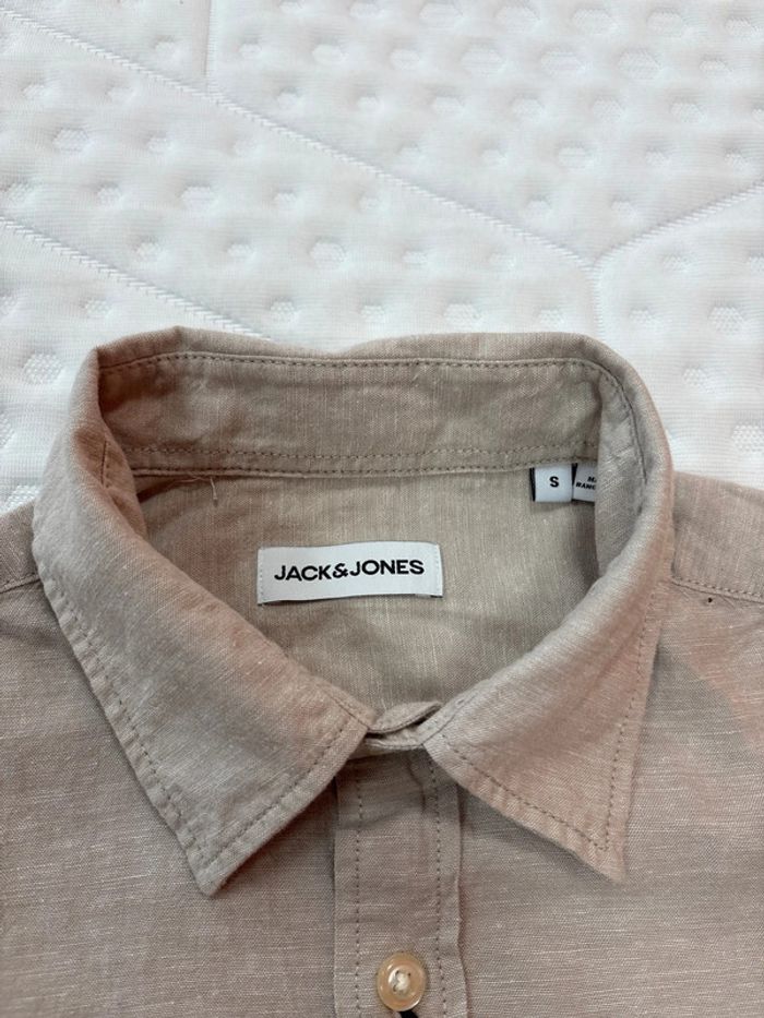 Chemise à manches courtes pour homme Jack & Jones taille S - photo numéro 2