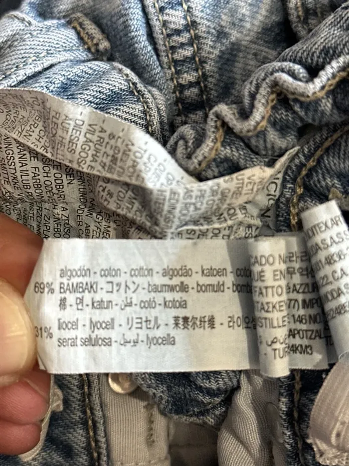 Jeans Fille 10 ans Zara tour de taille réglable - photo numéro 5