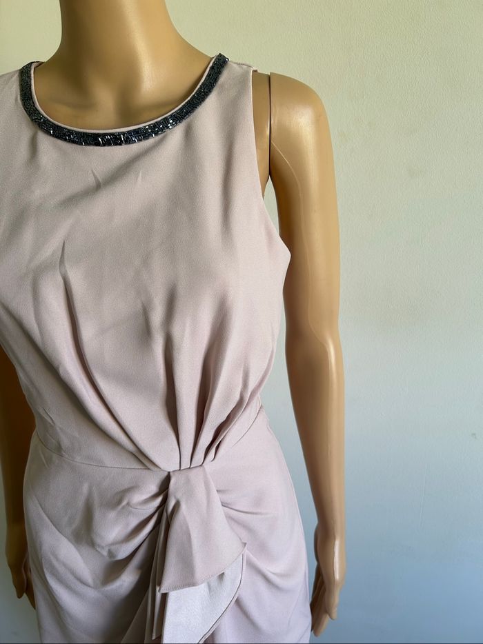 Robe rose claire sans manches Morgan taille 34 jamais portée - photo numéro 4