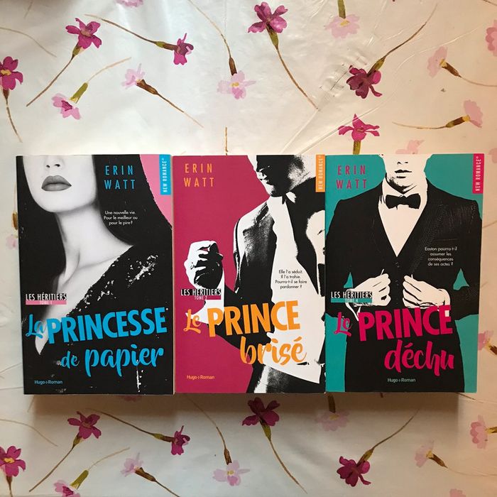 Lot de 3 livres « Les héritiers » d’Erin Watt