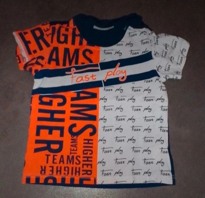 Lot 3 shorts, 1 tee-shirt 18 mois ,neuf/tbe - photo numéro 9