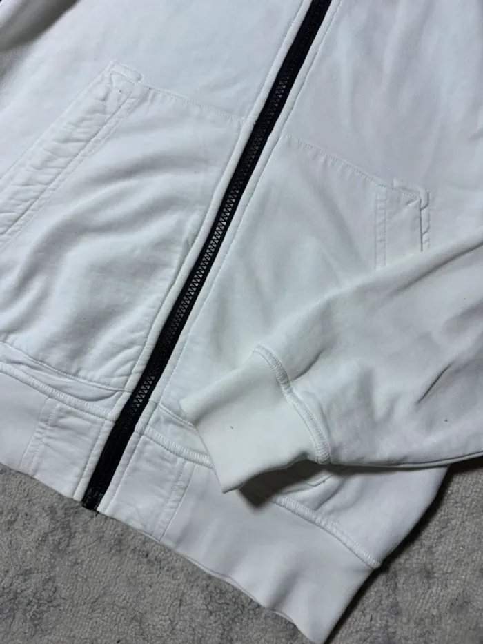 Gilet zip Stone Island Blanc Taille XS - photo numéro 6