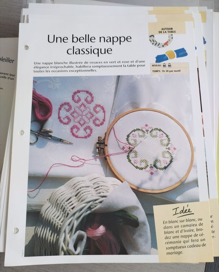 Fiches broderie main - photo numéro 5