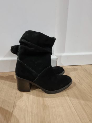 Bottines noir talons taille 36