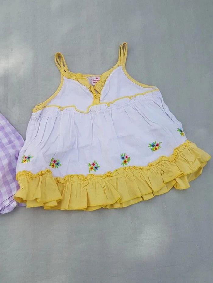 Lot de 2 robes fille 6 mois - photo numéro 4