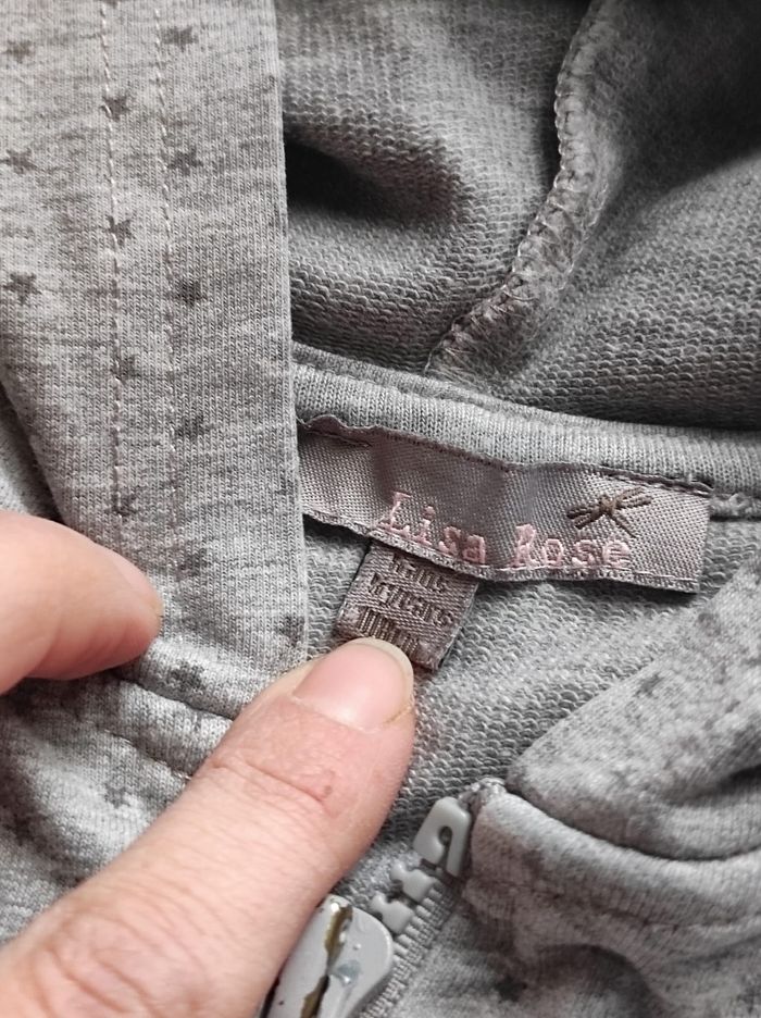 Gilet Lisa rose 5ans - photo numéro 8