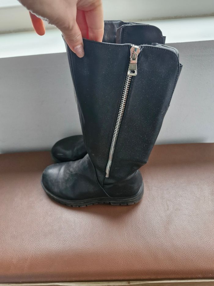 Lot de bottes et bottines fille - taille 33