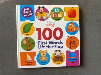 Disney baby 100 First Words lift the flap