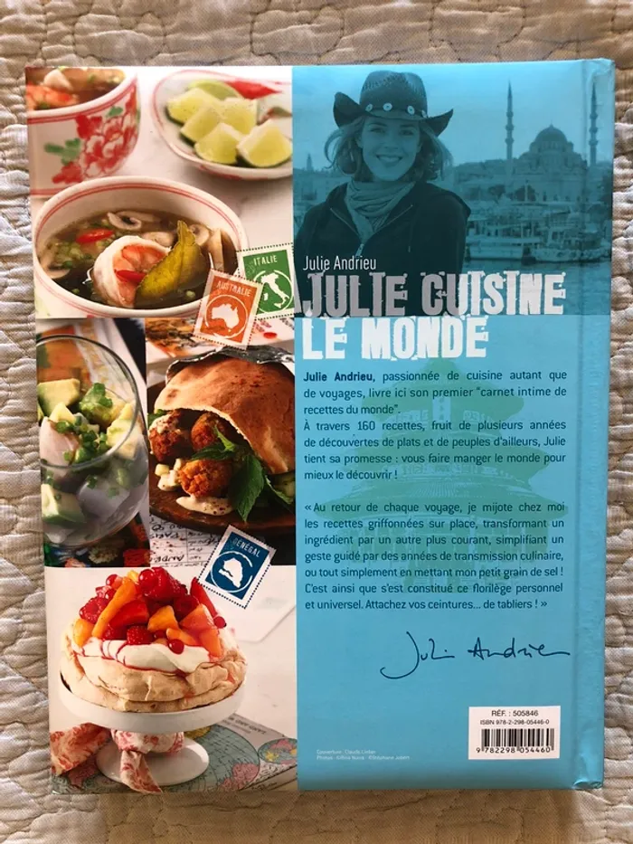 Livre « Julie cuisine le monde » - photo numéro 2
