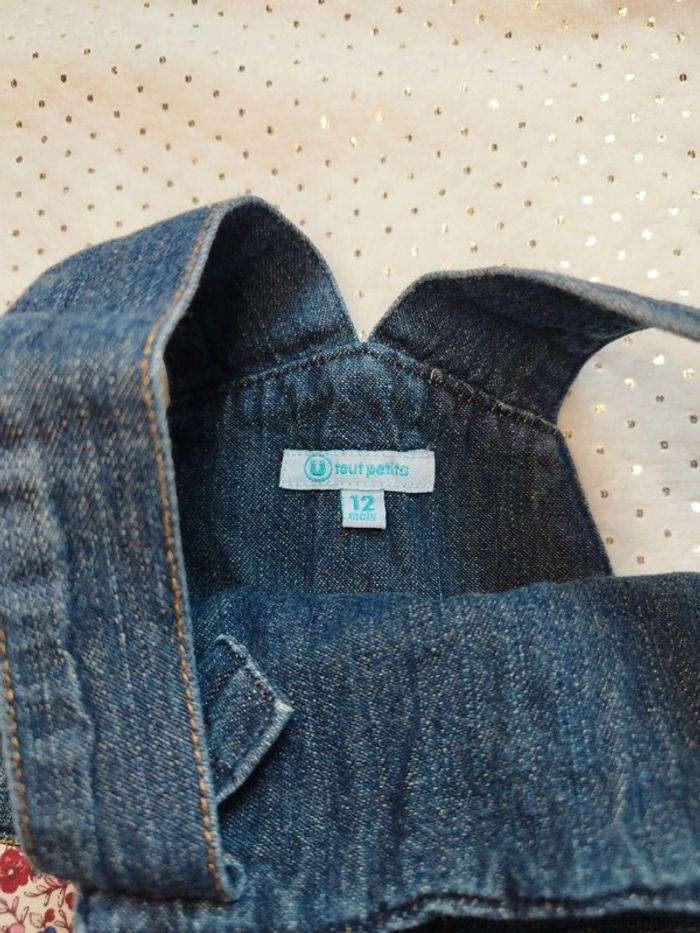 Robe en jean 12 mois - photo numéro 4