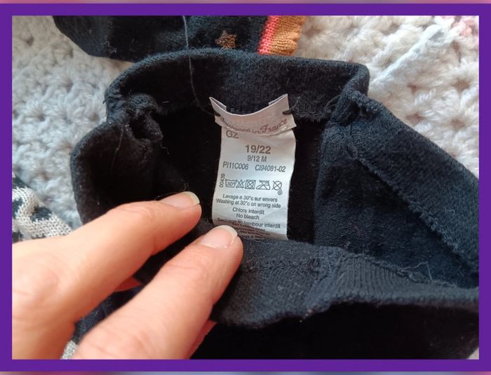 Joli ensemble robe collants 3 mois catimini - photo numéro 3