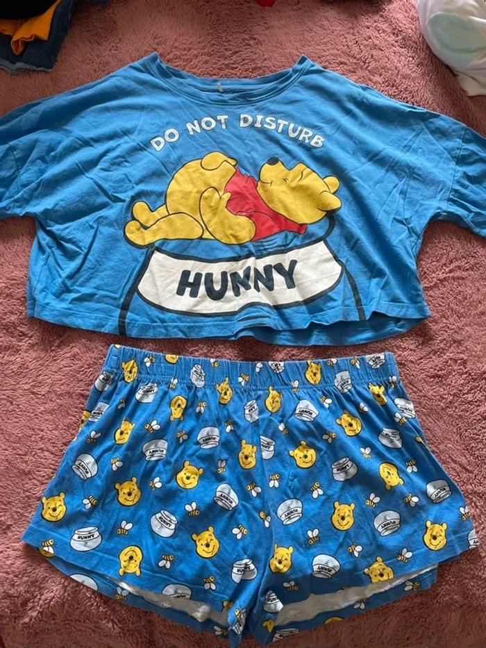 pyjama short winnie l’ourson
