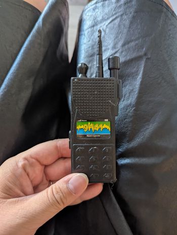 Talkie walkie en plastique 🤗