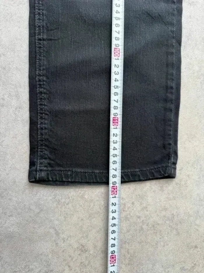 Jeans Levi's W38 FR48 L34 coupe droite noir Homme Men pan570b - photo numéro 4