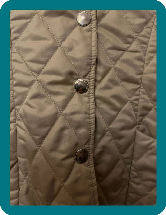 Veste matelassée beige 12 ans - Burberry - photo numéro 4