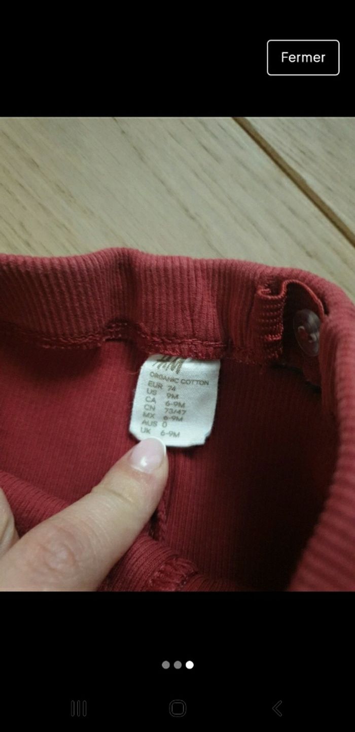 Legging taille 74 - photo numéro 3