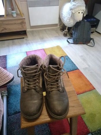 Chaussures montantes kappa marron