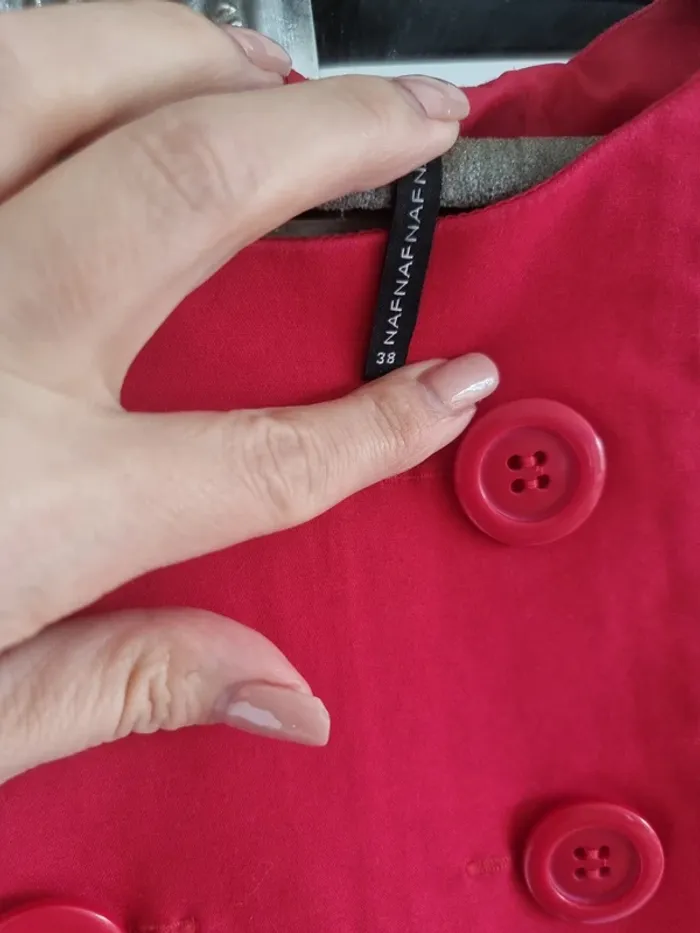 Robe rouge Naf Naf - photo numéro 4