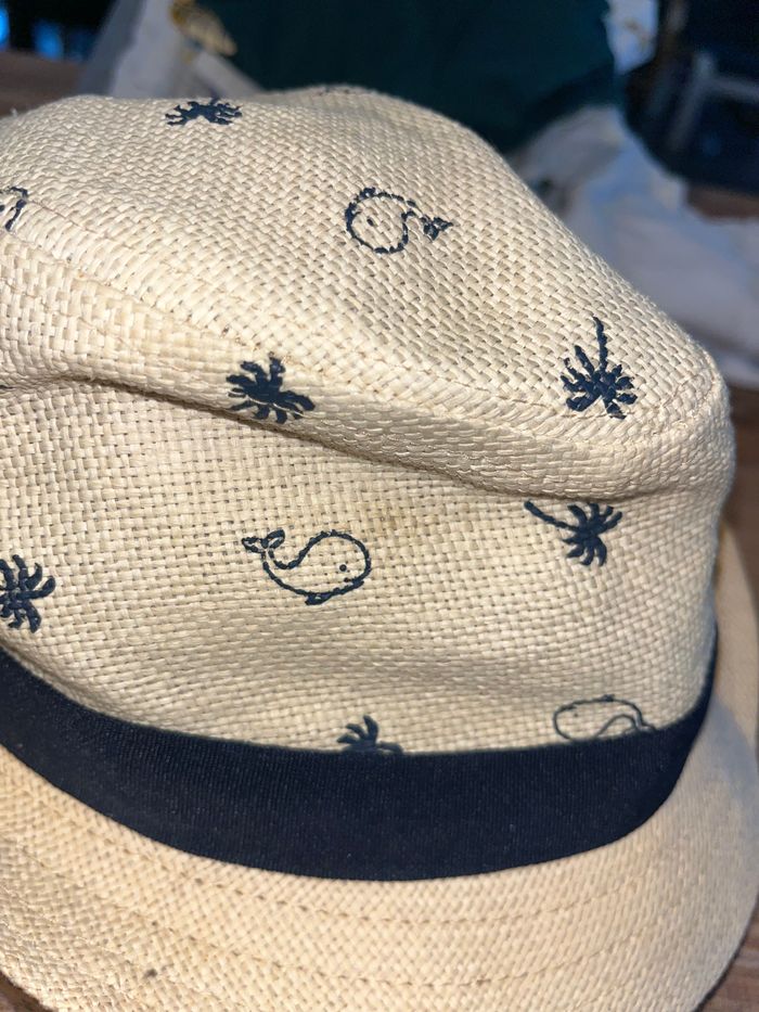 Chapeau paille 24 mois - photo numéro 3