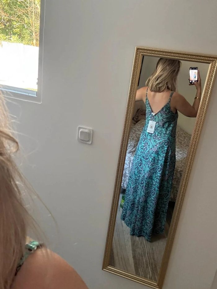 Robe longue.gue style bohème - photo numéro 2