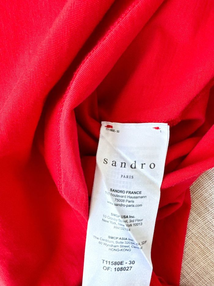 T-shirt Sandro - photo numéro 4